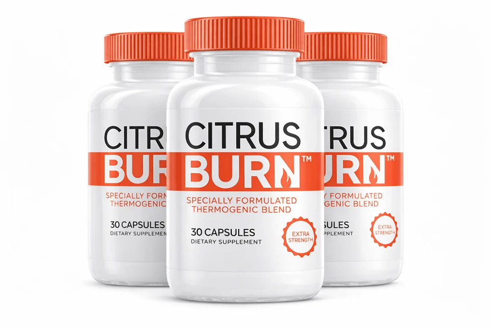 CitrusBurn Natural Weight Loss Supplement - 6 Bottle Package